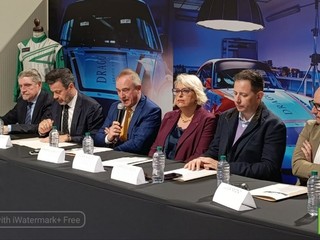 Drago Lanificio in Biella ospita la presentazione del "13° Rally Valli Biellesi - 2° Memorial Umberto Drago" FOTO e VIDEO Mattia Baù per newsbiella.it