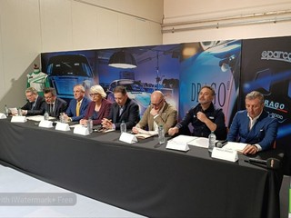 Drago Lanificio in Biella ospita la presentazione del "13° Rally Valli Biellesi - 2° Memorial Umberto Drago" FOTO e VIDEO Mattia Baù per newsbiella.it