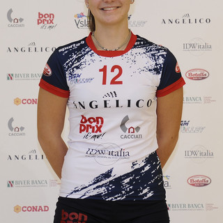 Alessia Diego (con il numero 40) in azione Alessia Diego (con il numero 40) in azione