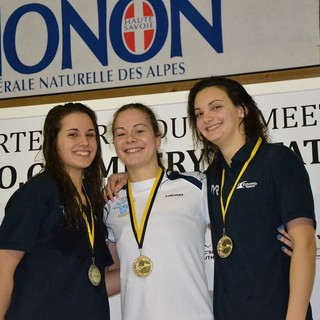 Nuoto - Le atlete Dynamic Sport protagoniste al meeting di Chambery Nuoto - Le atlete Dynamic Sport protagoniste al meeting di Chambery