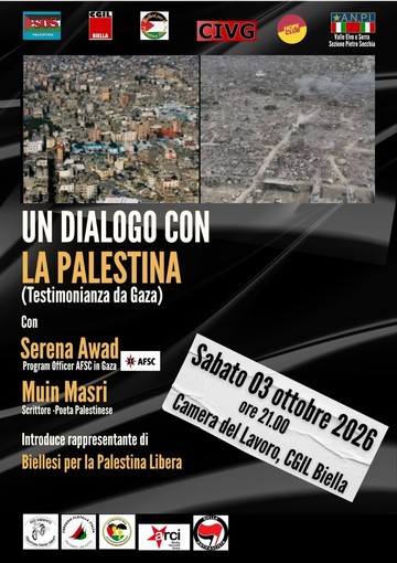 Da Gaza a Biella, la testimonianza di Serena Awad Da Gaza a Biella, la testimonianza di Serena Awad