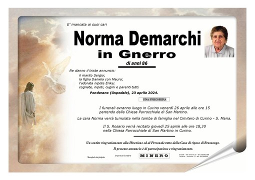 Norma Demarchi in Gnerro