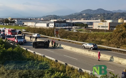Doppio incidente a Vigliano in superstrada