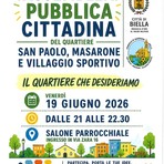 Quartiere San Paolo, Masarone e Villaggio Sportivo, questa sera l'assemblea pubblica Quartiere San Paolo, Masarone e Villaggio Sportivo, questa sera l'assemblea pubblica