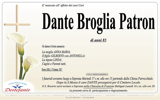 Dante Broglia Patron