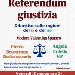 Occhieppo Inferiore, dibattito pubblico sul referendum sulla giustizia