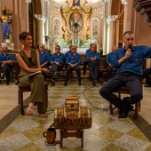 Coro La Campagnola, buona partecipazione a Donato per l'incontro con Simone Capietto FOTO