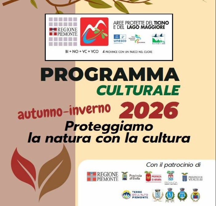 In arrivo il programma culturale autunno-inverno 2026 In arrivo il programma culturale autunno-inverno 2026