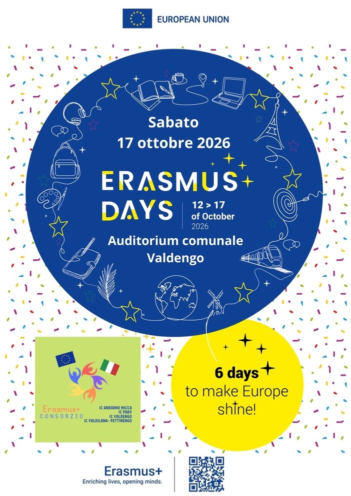 Rotte di apprendimento: torna l’Erasmus Day 2026 del Consorzio delle Alpi Rotte di apprendimento: torna l’Erasmus Day 2026 del Consorzio delle Alpi