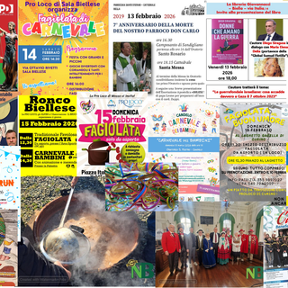 Tante cose da fare a Biella nel we del 13, 14 e 15 febbraio