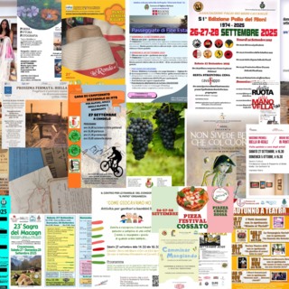 Tante cose da fare nel we del 26, 27 e 28 settembre