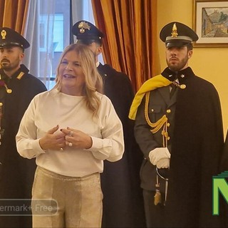 Elena Scalfaro, Prefetto di Biella, agli auguri di Natale: "Adunata perfetta e impegno contro lo spaccio" Elena Scalfaro, Prefetto di Biella, agli auguri di Natale: "Adunata perfetta e impegno contro lo spaccio"