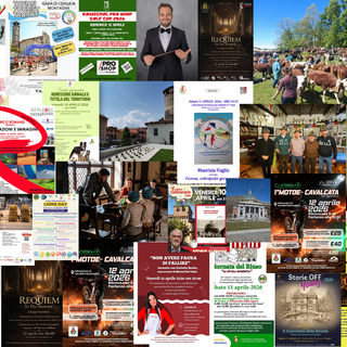 Tante cose da fare nel we del 10, 11 e 12 aprile