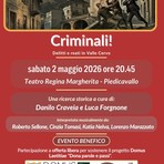 Criminali! Delitti e reati in Valle Cervo