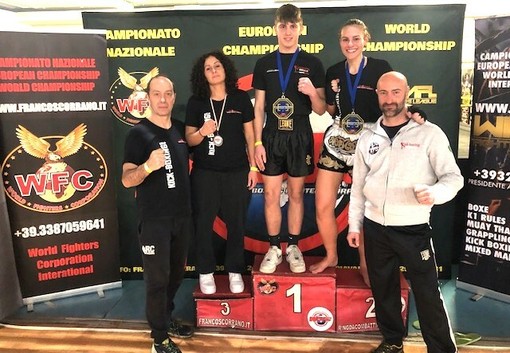 Kick boxing, grande spettacolo al Palazzetto Pertini: trionfi biellesi agli Europei WBFC-ASI FOTO