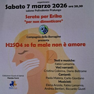 A Pralungo una serata in ricordo di Erika