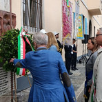 Biella non dimentica l’eccidio di piazza Martiri, Olivero: “Ricordare è doveroso” (servizio di Mattia Baù per newsbiella.it)