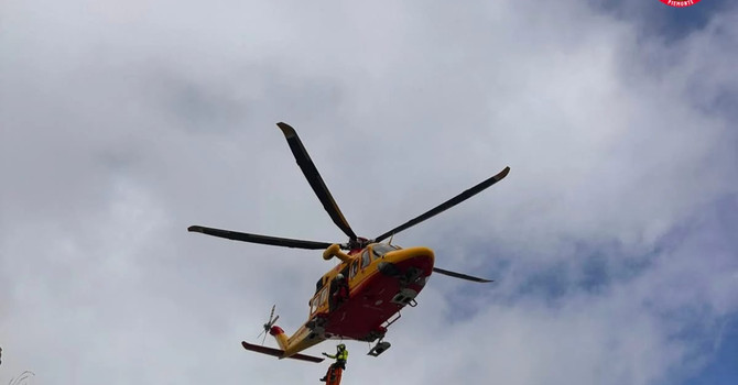 Coggiola, uomo finisce in una scarpata: interviene il Soccorso Alpino, foto archivio Coggiola, uomo finisce in una scarpata: interviene il Soccorso Alpino, foto archivio