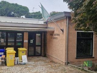 Addio alla vecchia scuola Cerruti a Biella, al via la demolizione FOTO Addio alla vecchia scuola Cerruti a Biella, al via la demolizione FOTO