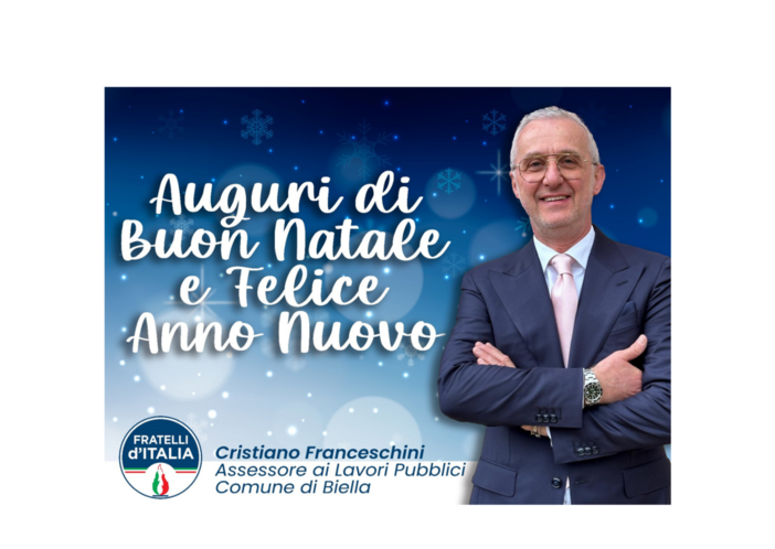 Un augurio di buon Natale che guarda al futuro della nostra città