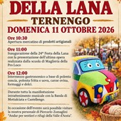 Ternengo, Festa della Lana alla 24ª edizione: il programma di domenica 11 ottobre Ternengo, Festa della Lana alla 24ª edizione: il programma di domenica 11 ottobre