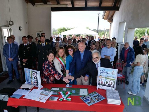 Gifflenga celebra 1100 anni di storia, presentato il francobollo commemorativo (servizio di Davide Finatti) Gifflenga celebra 1100 anni di storia, presentato il francobollo commemorativo (servizio di Davide Finatti)