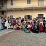 Un pranzo speciale a Borriana, protagoniste 54 maschere del Carnevale (foto di Associazione Il Lido) Un pranzo speciale a Borriana, protagoniste 54 maschere del Carnevale (foto di Associazione Il Lido)