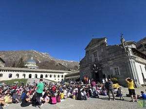 Oropa, festa diocesana dei ragazzi: centinaia di giovani tra gioco, preghiera e condivisione
