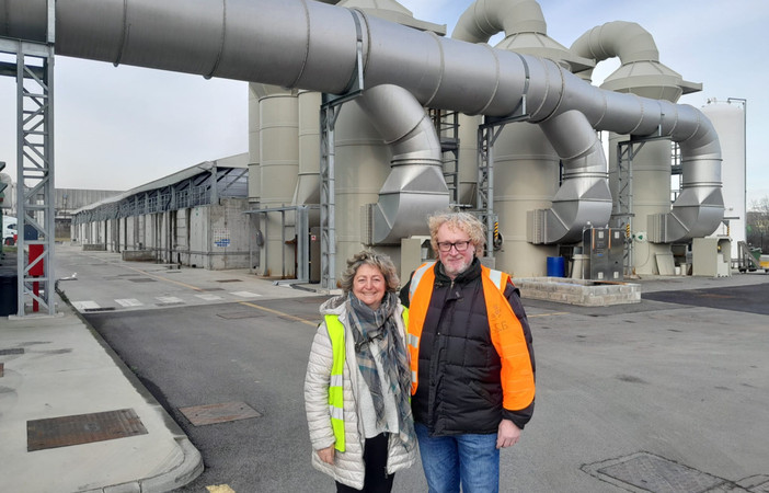 Gaglianico: studenti ed amministrazione in visita all’impianto A2A di Cavaglià