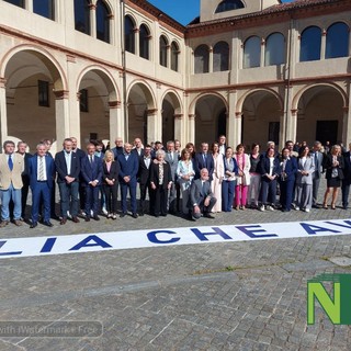 Fratelli d’Italia, presentata la lista dei 32 candidati al consiglio comunale di Biella, foto Alessandro Bozzonetti