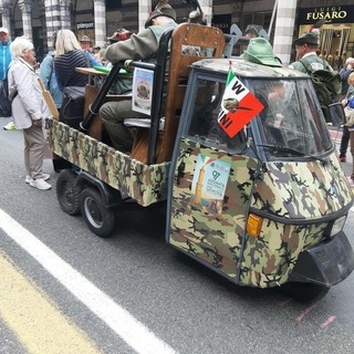 Adunata Genova, Alpino insultato nella cittadella di Brignole: si sente male dopo una lite con due giovani (foto Facebook Adunata Alpini)