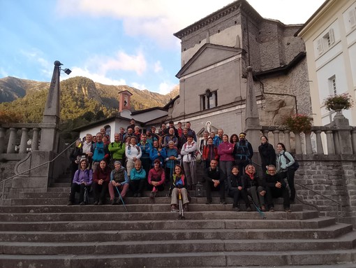 Da Rassa a Oropa passando per la Valsessera: oggi l'arrivo al santuario mariano - Foto Michele Barbaglia, sindaco di Rassa Da Rassa a Oropa passando per la Valsessera: oggi l'arrivo al santuario mariano - Foto Michele Barbaglia, sindaco di Rassa