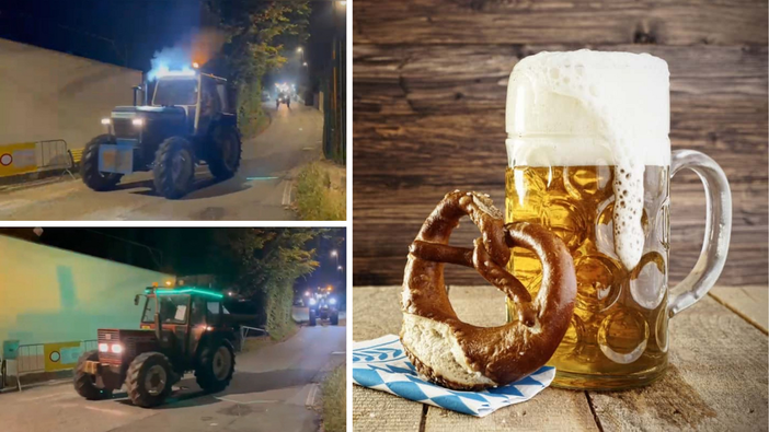 Netro in festa con la 3ª Utuberfest: ieri la sfilata dei trattori, oggi musica e sapori bavaresi - Servizio di Giuliana Mosca per newsbiella.it