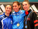 Nella foto a destra Deborah Spagnuolo sul podio Internazionale. Nella foto a destra Deborah Spagnuolo sul podio Internazionale.