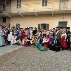 Un pranzo speciale a Borriana, protagoniste 54 maschere del Carnevale (foto di Associazione Il Lido) Un pranzo speciale a Borriana, protagoniste 54 maschere del Carnevale (foto di Associazione Il Lido)