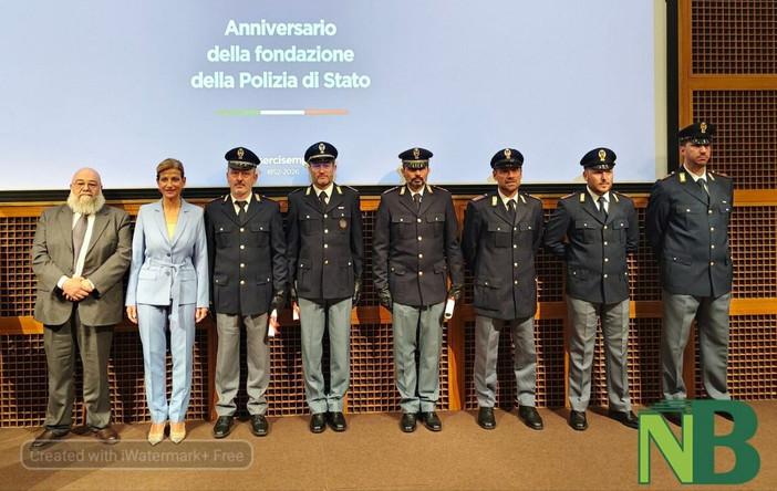 Biella, la Polizia di Stato celebra 174 anni di storia: la cerimonia a Città Studi