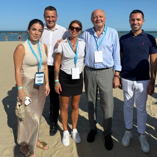C'era anche una delegazione di Forza Italia Biella all'evento di Forza Italia Giovani