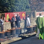 Biella, a Chiavazza cresce l'attesa per la Fagiolata (foto di Stefania Zorio per newsbiella.it)
