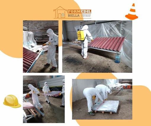 FORMEDIL Biella: tutti promossi al corso per addetti alla bonifica e smaltimento dell’amianto