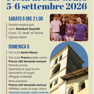 A Sordevolo un fine settimana tra cultura, musica e condivisione con la Festa di San Grato