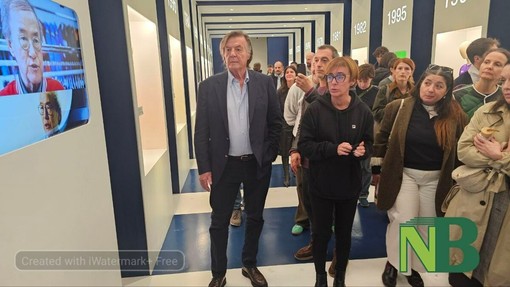 FILA &quot;torna a casa&quot; con il suo Brand Experience Center nella storica sede di Biella FOTO Mauro benedetti per newsbiella.it