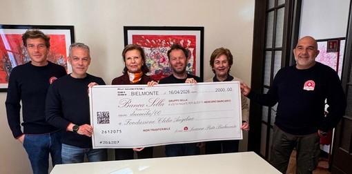 Dal 50° anniversario del Soccorso Piste Bielmonte un aiuto concreto per Fondazione Angelino