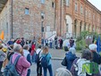 Biella, 24 aprile: omaggio alle donne della Resistenza nel piazzale della Provincia FOTO Nicola Rasolo per newsbiella.it