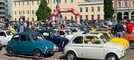 Sfilano le Fiat 500 per le vie di Biella: 110 gli iscritti al raduno - Servizio di Massimo Giacobbe