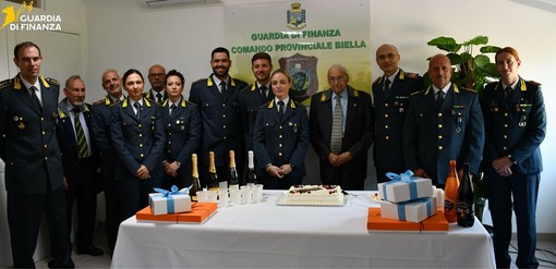 Guardia di Finanza, una delle più longeve Fiamme Gialle d’Italia torna a Biella per il suo 104° compleanno FOTO