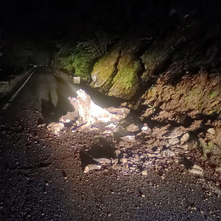 Maltempo, detriti e sassi sulla strada per San Paolo Cervo: alberi a terra tra Veglio e Pettinengo