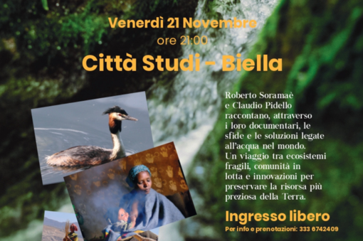 Biella, “Acqua è Vita&quot;: storie di risorse, sfide e speranze dal mondo