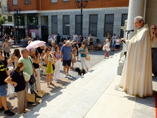 Cossato, San Rocco tra festa e siccità: "Preghiamo anche per la pioggia" Cossato, San Rocco tra festa e siccità: "Preghiamo anche per la pioggia"