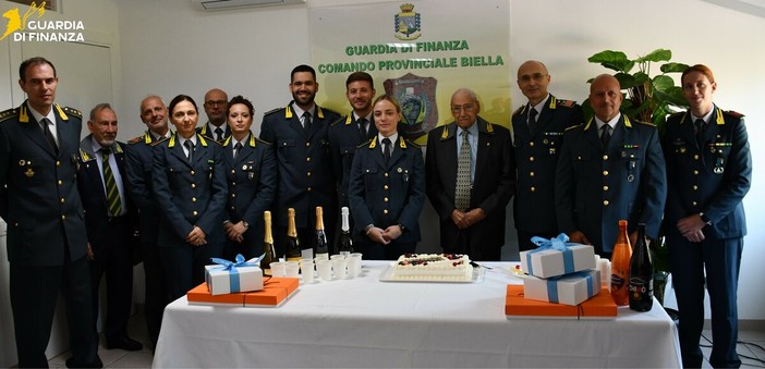 Guardia di Finanza, una delle più longeve Fiamme Gialle d’Italia torna a Biella per il suo 104° compleanno FOTO