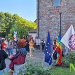 Un fiore per le donne della Resistenza: Biella le ricorda nel segno della memoria e della pace FOTO di Nicola Rasolo per newsbiella.it